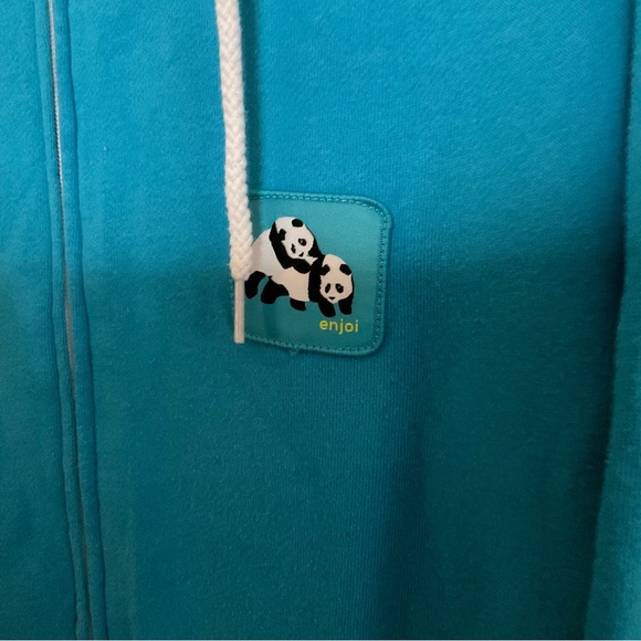 Enjoi Panda Patch Full Zip Hoodie - Picture 2 of 6